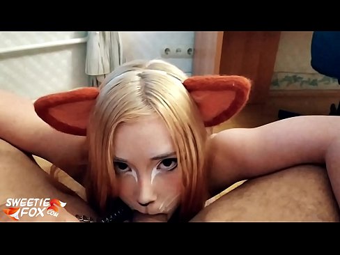 ❤️ Ka horomia e Kitsune te tiihi me te cum ki tona waha ❌ Sex ataata i a matou